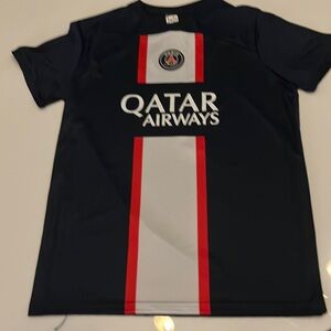 Kylian Mbappe 2023/24 PSG Home Shirt